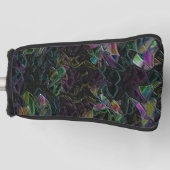 Blinkender Fremder im Dunkeln überschattet Golf Headcover (Vorderseite)