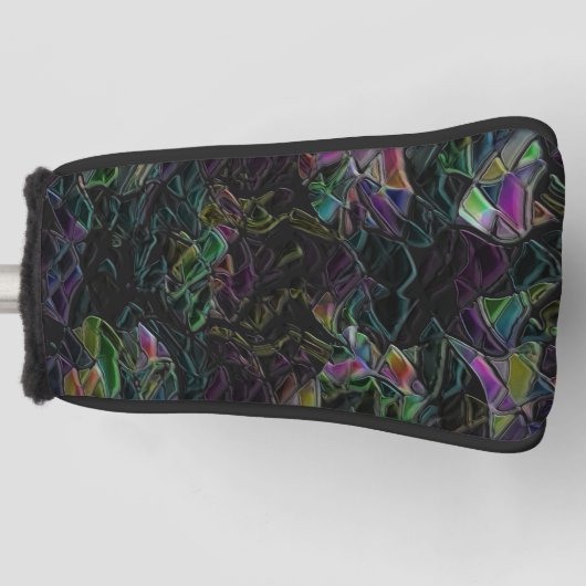 Blinkender Fremder im Dunkeln überschattet Golf Headcover (Vorderseite)