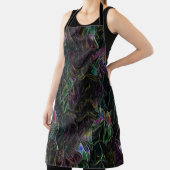 Blinkender Fremder im Dunkeln überschattet Schürze (InSitu)