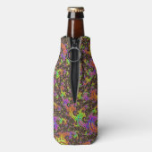 Blinkendes Abstraktes Fraktal Flaschenkühler (Flasche Rückseite)