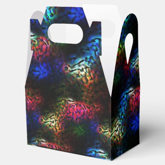 Blinkendes Alien Gehirn oder Darm? Geschenkschachtel (Geöffnet)