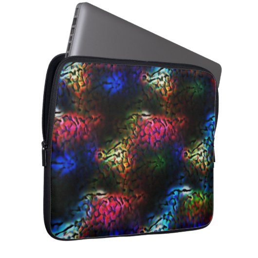 Blinkendes Alien Gehirn oder Darm? Laptopschutzhülle (Vorne Rechts)