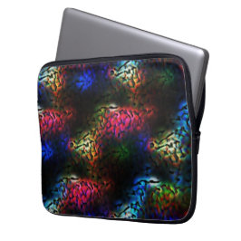 Blinkendes Alien Gehirn oder Darm? Laptopschutzhülle