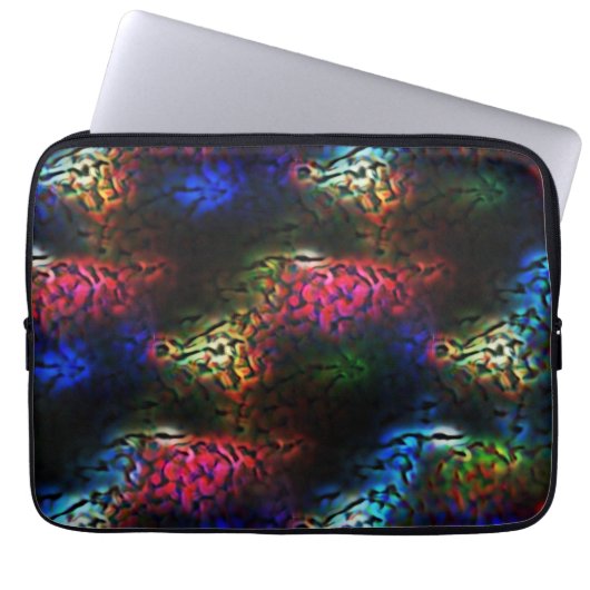Blinkendes Alien Gehirn oder Darm? Laptopschutzhülle (Vorderseite)
