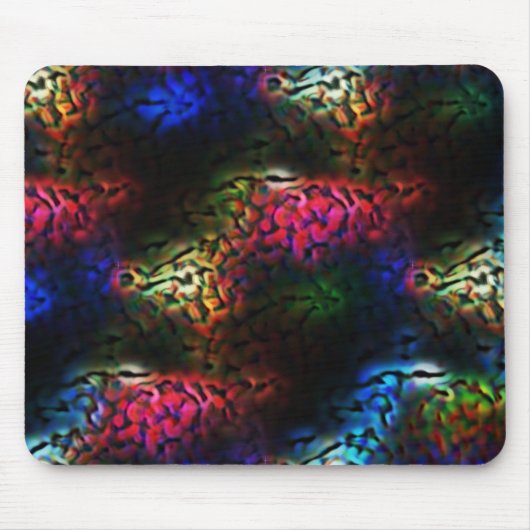 Blinkendes Alien Gehirn oder Darm? Mousepad (Vorne)