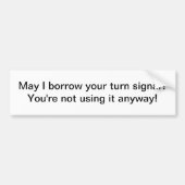 Blinker Autoaufkleber (Vorne)