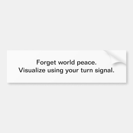 Blinker Autoaufkleber (Vorne)