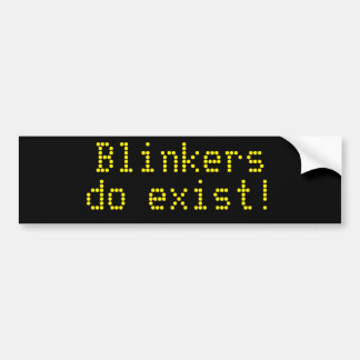Blinker existieren! autoaufkleber