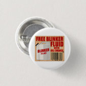 Blinker Fluid Idiot Gag Geschenk Shirt für Mechani Button (Vorne & Hinten)