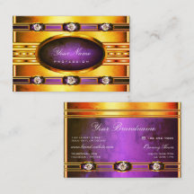 Blinkes helles Golden mit Lila Marmormustern