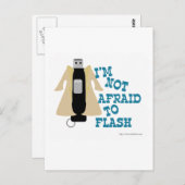 Blinkes Laufwerk Postkarte (Vorne/Hinten)