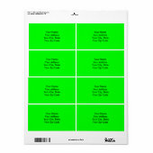 Blinkes Neon Green Accent Color (Vorne)