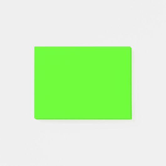 Blinkgrün Post-it Klebezettel (Vorderseite)