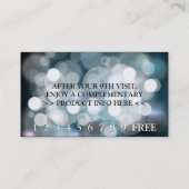 BlinklichtLochkarte Treuekarte (Rückseite)