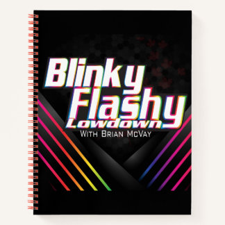 Blinky Flashy NOTEBOOK Notizblock