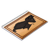 Blinky the Bat notebook Notizblock (Linke Seite)