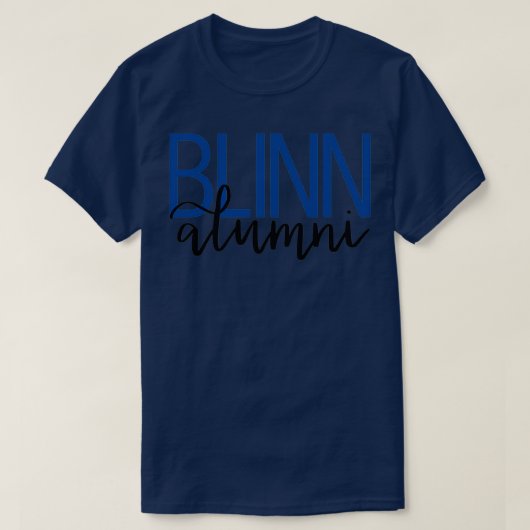 Blinn Alumni Blue T-Shirt (Design vorne)