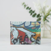 Blinwall-Design Postkarte (Stehend Vorderseite)
