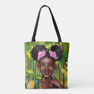 Blinzeln der Afro-Mädchen-Tasche Tasche