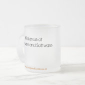 Blinzeln der Todesschale Mattglastasse (Vorderseite Links)