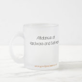 Blinzeln der Todesschale Mattglastasse (Links)