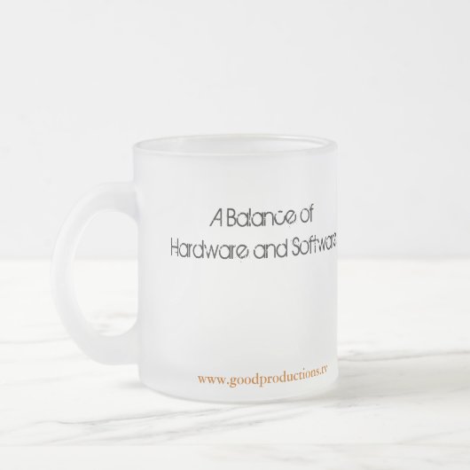 Blinzeln der Todesschale Mattglastasse (Links)