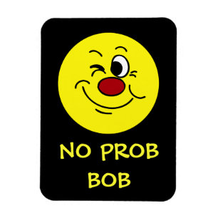 Blinzeln des Gesichtes Grumpey Magnet