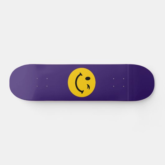 Blinzeln des Gesichtes Skateboard (Horizontal)