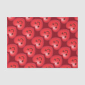 Blinzeln des Herzens Emoji Seidenpapier (Vorderseite)