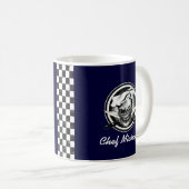 Blinzeln des Kochs-Schädels Kaffeetasse (VorderseiteRechts)