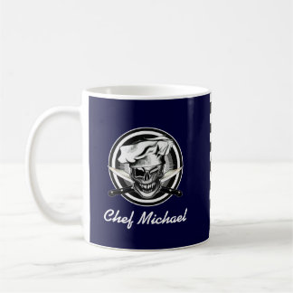 Blinzeln des Kochs-Schädels Kaffeetasse