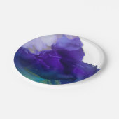 Blinzeln eines Party-Tellers des Auges | AQUAMARIN Pappteller (Schrägansicht)