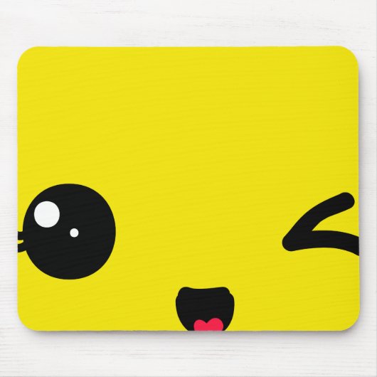 Blinzeln Mousepad (Vorne)