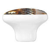 Blinzeln! Schöner Chaoschmuck in Gold Keramikknauf (Seitenansicht)