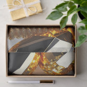 Blinzeln! Schöner Chaoschmuck in Gold Seidenpapier (Geschenk)