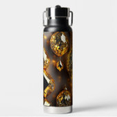 Blinzeln! Schöner Chaoschmuck in Gold Trinkflasche (Vorderseite)