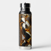 Blinzeln! Schöner Chaoschmuck in Gold Trinkflasche (rechts)