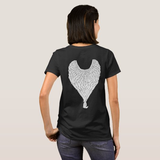 Blinzeln T-Shirt (Schwarz voll)