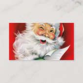 Blinzeln von Sankt Visitenkarte (Rückseite)