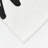 Blinzeln, wenn du mir lustige Männer will Fleecedecke (Ecke)