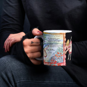 Blioking Glass TweetleDee Texte Zweifarbige Tasse