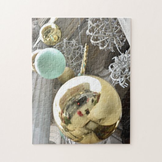 Blioking Up, Christmas Balls, Knightsbridge, Londo Puzzle (Vertikal)