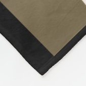 Bliokout Post Lanzarote Farbsticker Fleecedecke (Ecke)