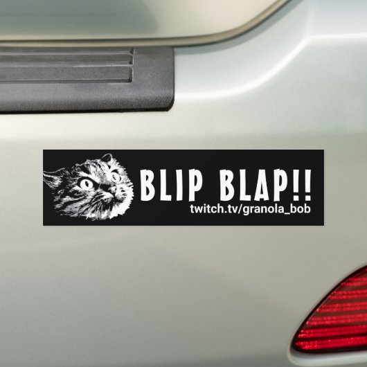 BLIP BLAP! JETZT! AUTOAUFKLEBER (Auf Auto)