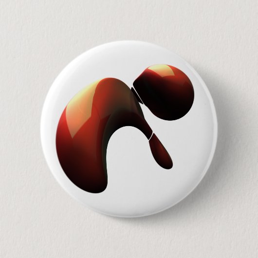 Blipbop im Weiß Button (Vorderseite)