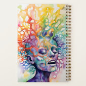 Bliss Individuelle Name Notizblock (Rückseite)