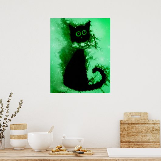 Bliss ist ein Fisch! Poster (Küche)