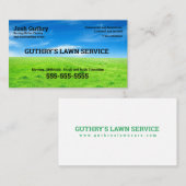 Bliss Lawncare Business Card Visitenkarte (Vorne/Hinten)