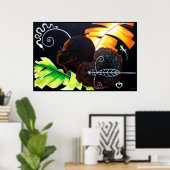 Bliss Pastel Poster (Heimbüro)