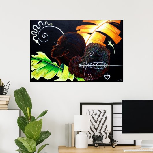 Bliss Pastel Poster (Heimbüro)